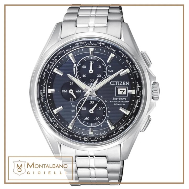 Orologio Citizen Radiocontrollato Eco Drive AT8130-56L